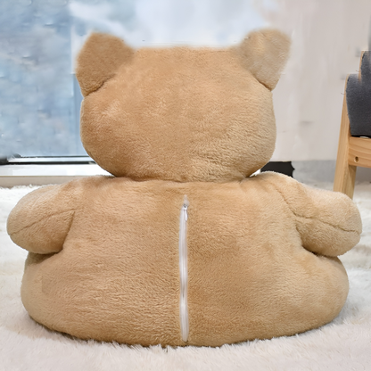 SweetSeat - Adorable chaise en peluche en forme d'ours en peluche pour animaux de compagnie